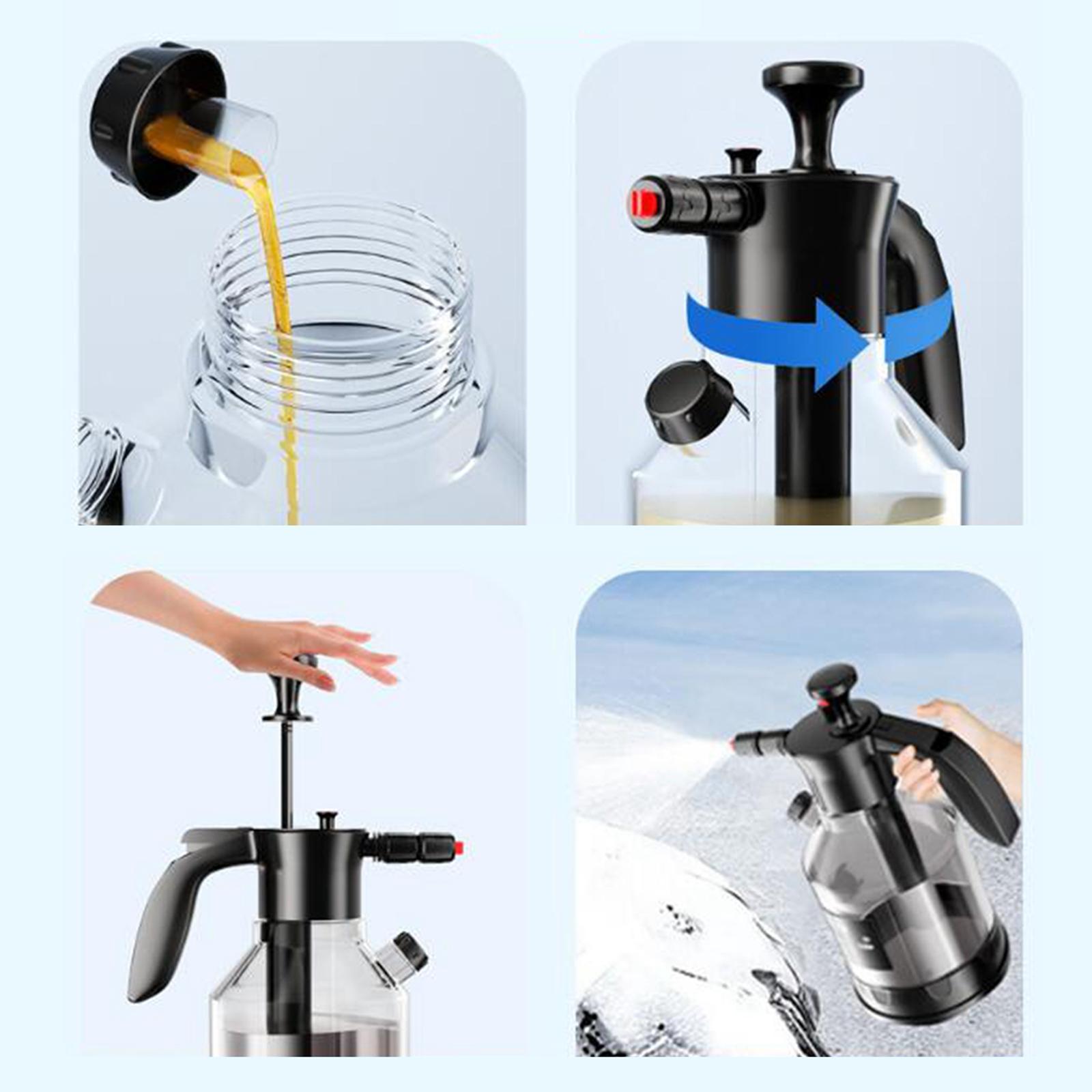 Foam Sprayer Portable Foam Spray Bottle for Home Garden Window Cleaning