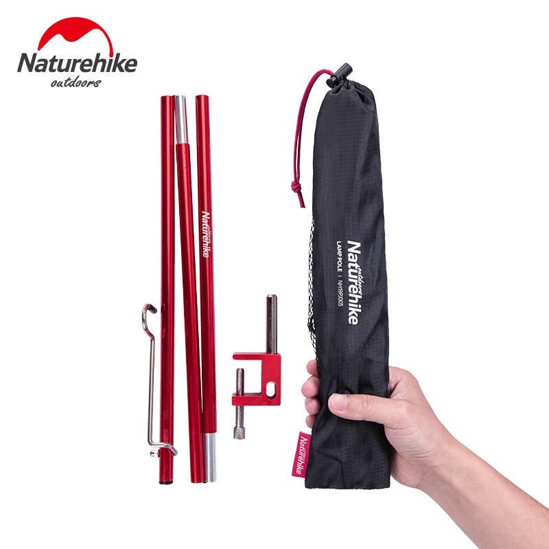 Đồ cắm trại cây treo đèn bàn campoutvn naturehike NH19PJ003 du lịch dã ngoại nhôm xếp gọn kết có túi đựng kèm A109