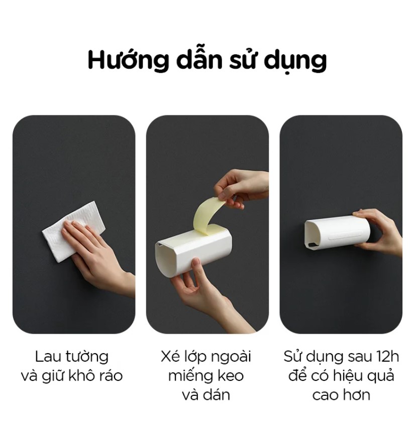 Giá treo túi rác, giấy vệ sinh không lõi FSLYF-270