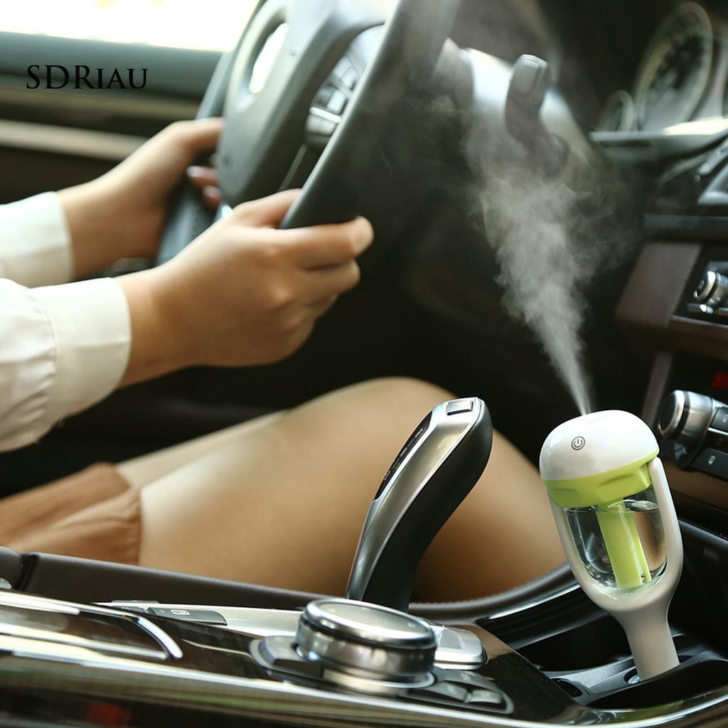 *QCDZ* Car Steam Humidifier Portable Ultrasonic Atomization Sturdy Compact Air Purifier for Home