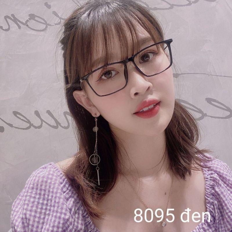 Gọng Kính Cận Nhựa Dẻo Fom Vuông Hàn Quốc