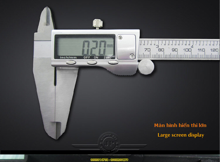 Thước Kẹp Điện Tử Inox 150mm Không Rỉ Màn Hình LDC