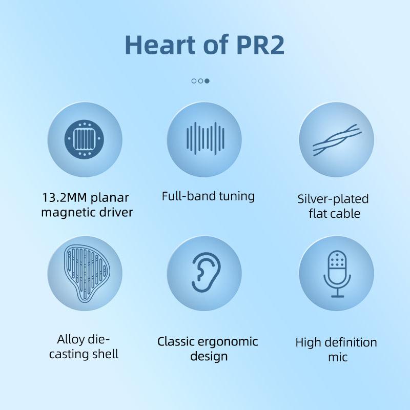 KZ X HBB PR2 Phẳng Trình Điều Khiển Từ Tính IEM Tai Nghe Có Dây Màn Hình In-Ear 13.2MM HiFi Tai Nghe Chơi Game Tai Nghe Nhét Tai Thể Thao Tai Nghe Kim Loại