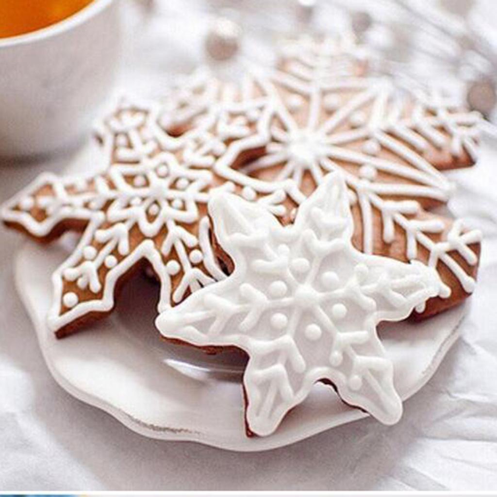 5pcs Cookie Cutter - Fondant Cake / Sugarcraft / Chocolate Decor Mold - DIY Baking Tool - Stainless Steel