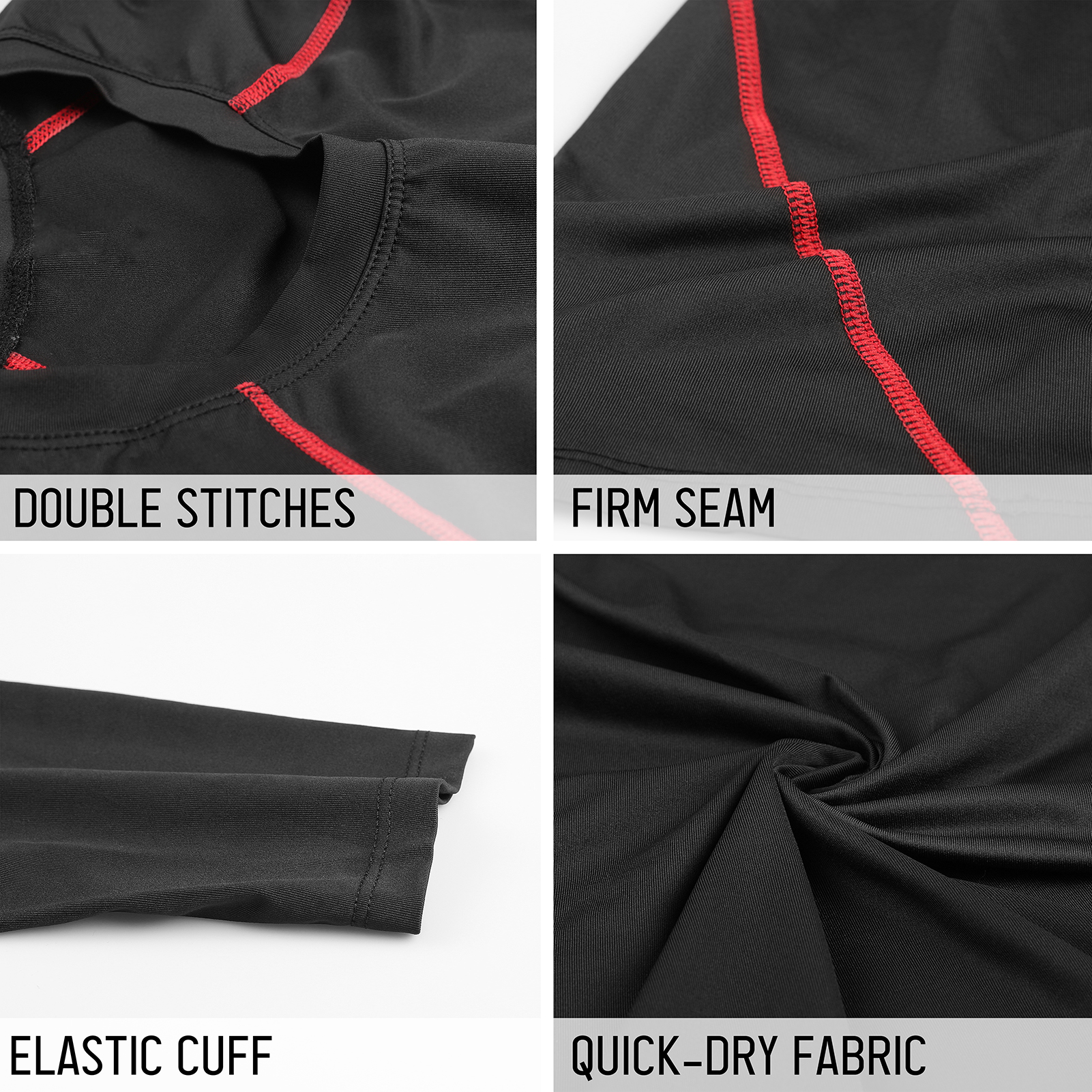 Áo sơ mi nén dài tay thể thao nam cổ chữ O Áo sơ mi tập thể dục đàn hồi, nhanh khô