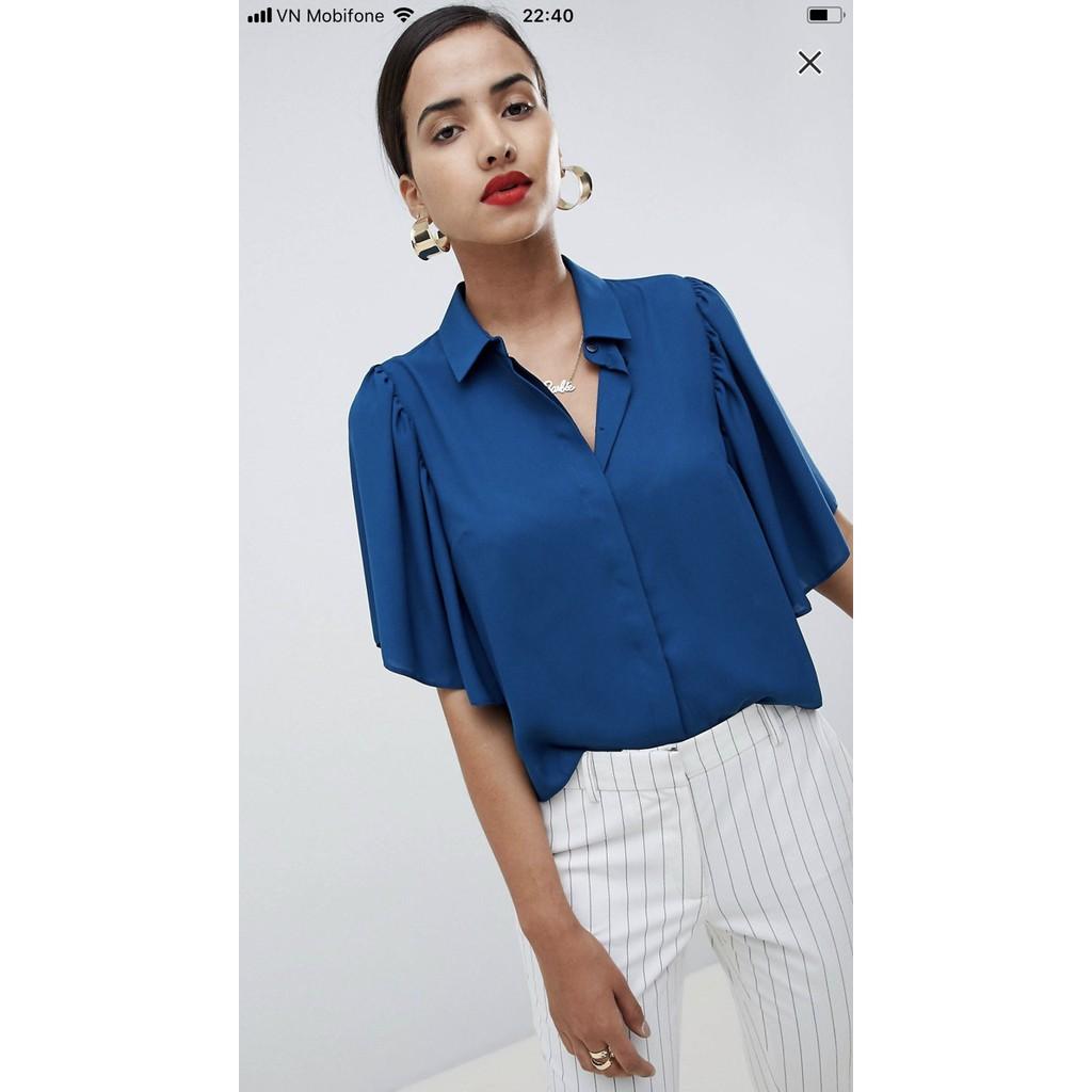 TK105-ÁO SƠ MI TAY BÈO CAO CẤP S-6XL