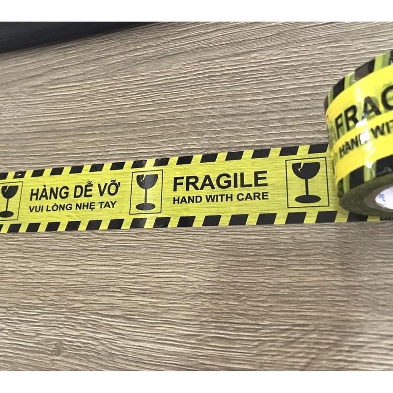 Băng keo/ băng dính HÀNG DỄ VỠ loại 5cm x 100yard