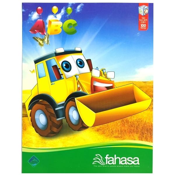 Combo 5 Tập Học Sinh 4 Ô Ly 100 Trang ĐL 80g/m2 - FAHASA (Mẫu Màu Giao Ngẫu Nhiên)