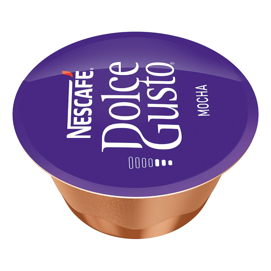 Hộp 16 Viên Nén Cà Phê Cacao Sữa Nescafe Dolce Gusto – Mocha (216 g)