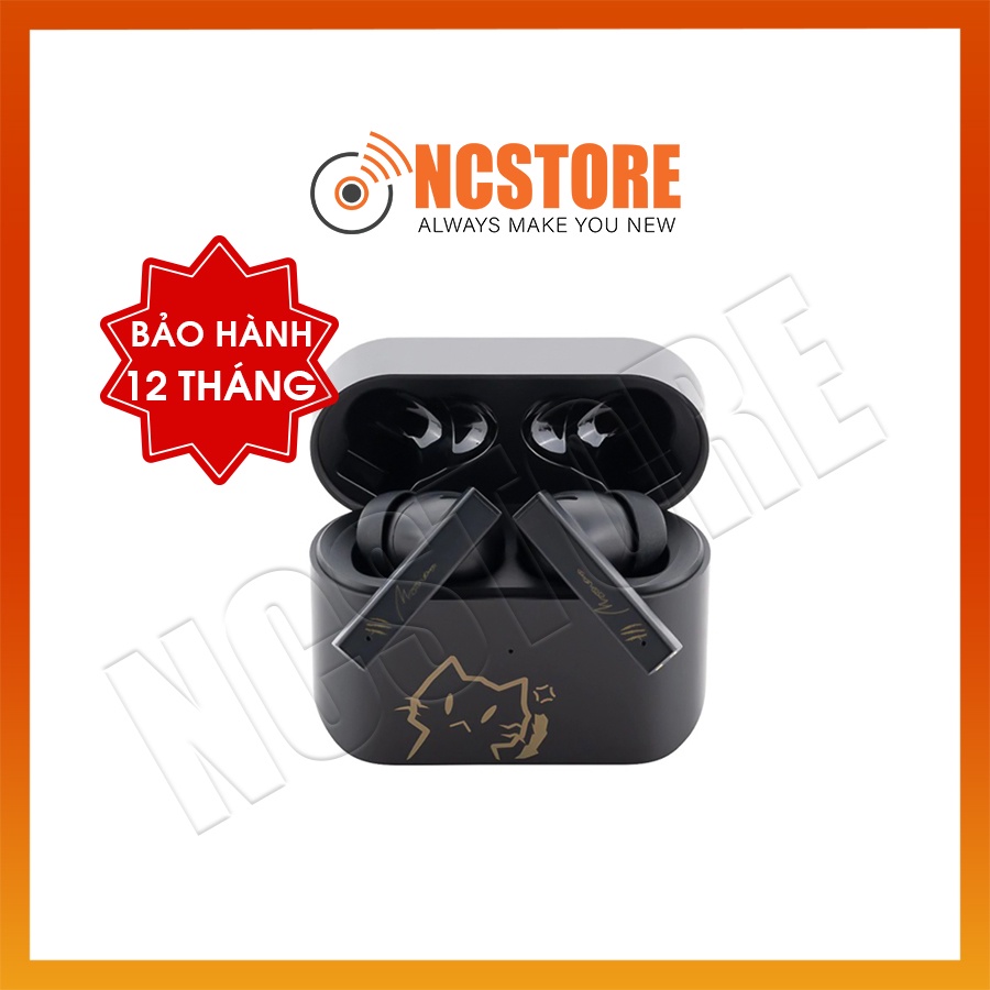 Tai nghe Moondrop Nekocake Kuroneko Inear TWS hàng chính hãng | Bluetooth 5.2 | Chống ồn chủ động ANC