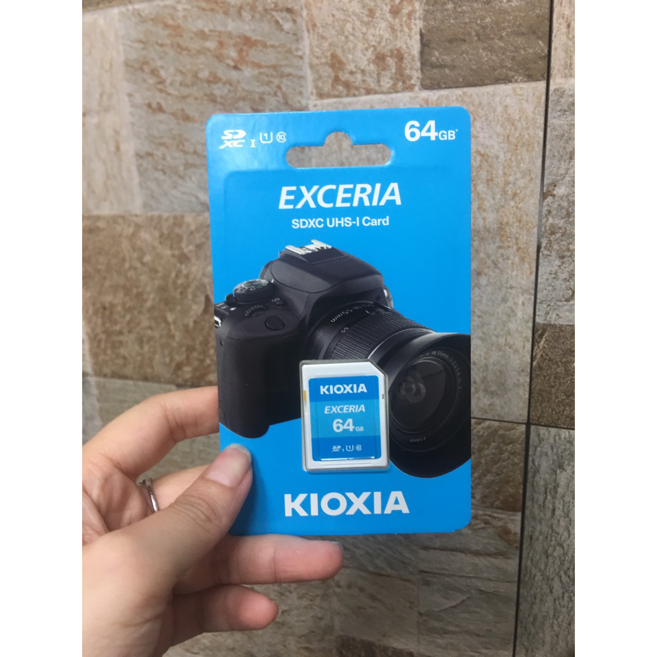 THẺ NHỚ SDHC UHS-I EXCERIA KIOXIA 64GB - HÀNG NHẬP KHẨU