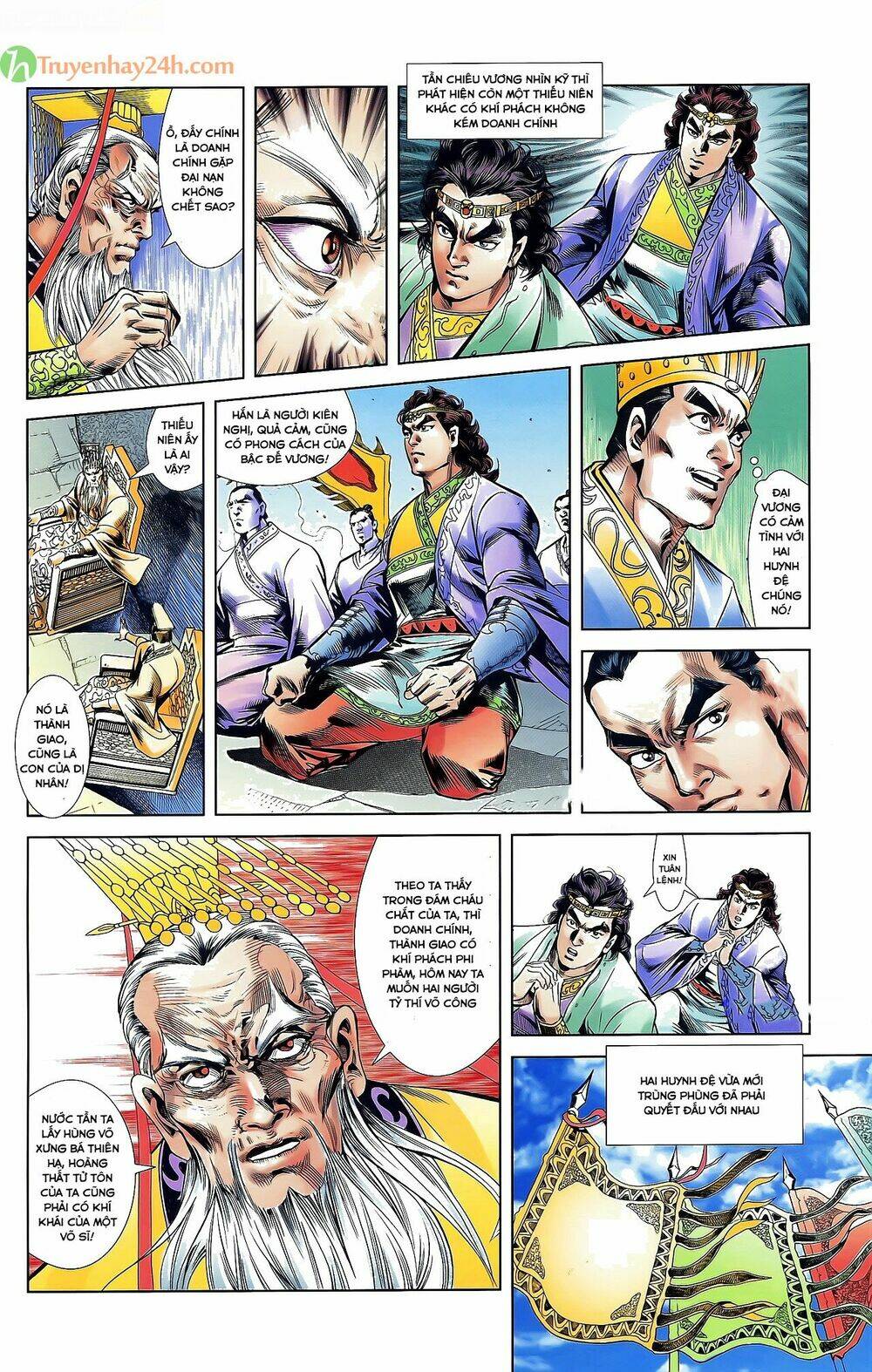 thiên tử truyền kỳ 2 - tần vương doanh chính chapter 35 16