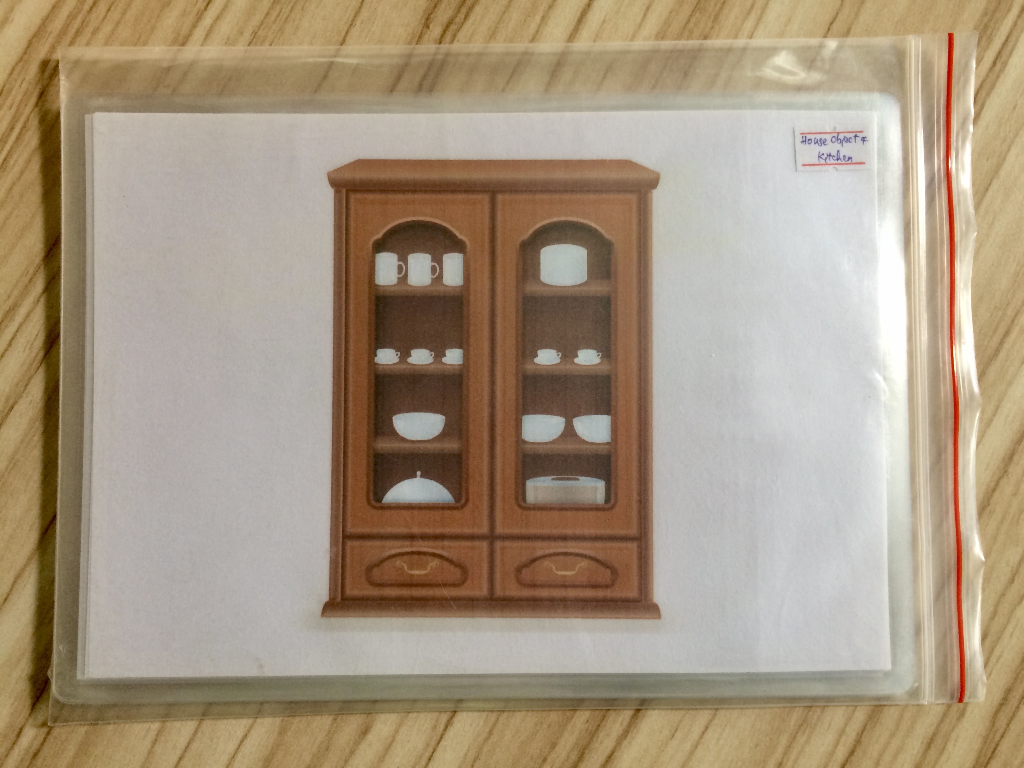 House Object Flashcards - Kitchen - Thẻ học tiếng Anh chủ đề Các vật dụng nhà bếp - 10 cards