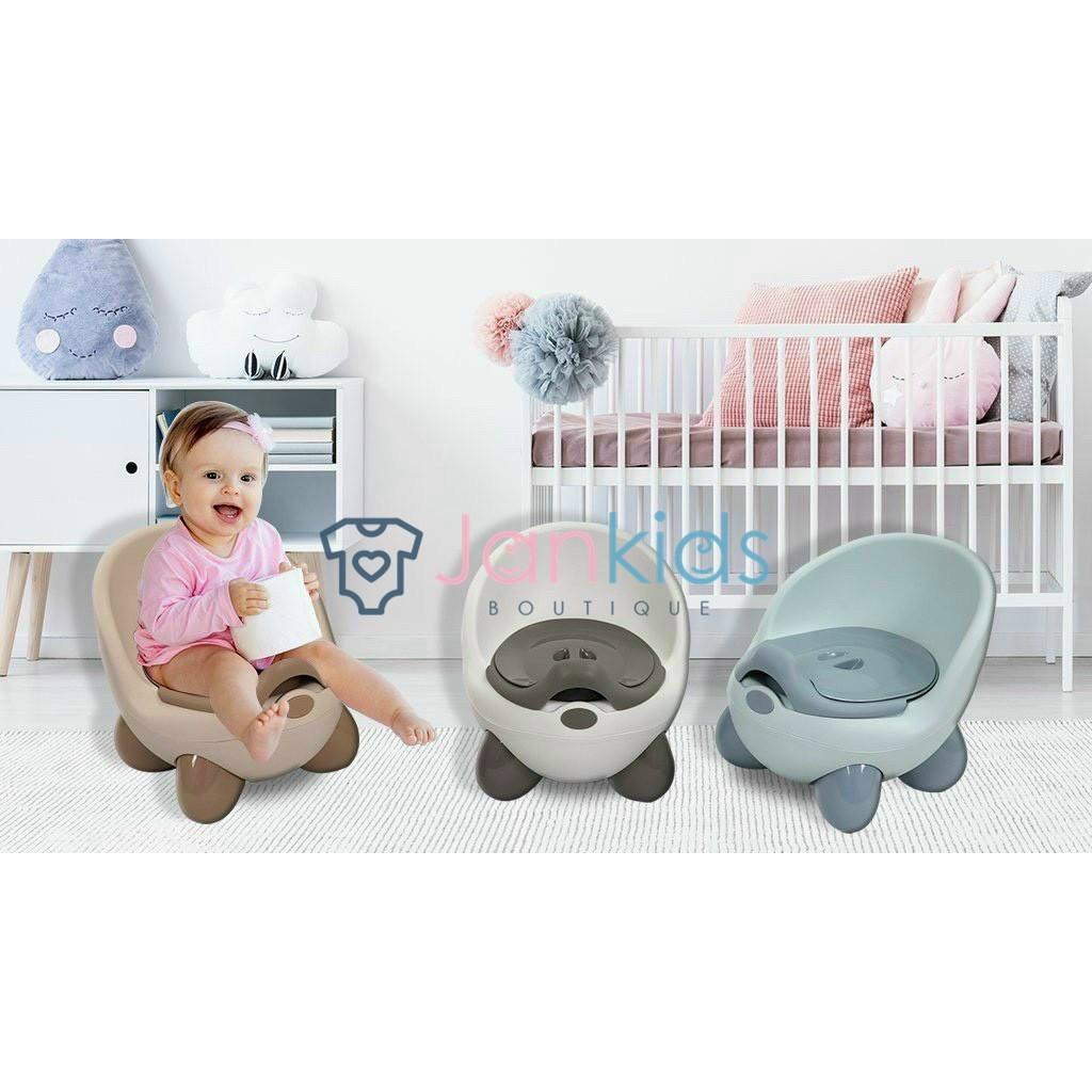 Bô cho bé đi vệ sinh, ghế bô HOKORI baby bằng nhựa cao cấp Việt Nhật có tựa lưng cho bé