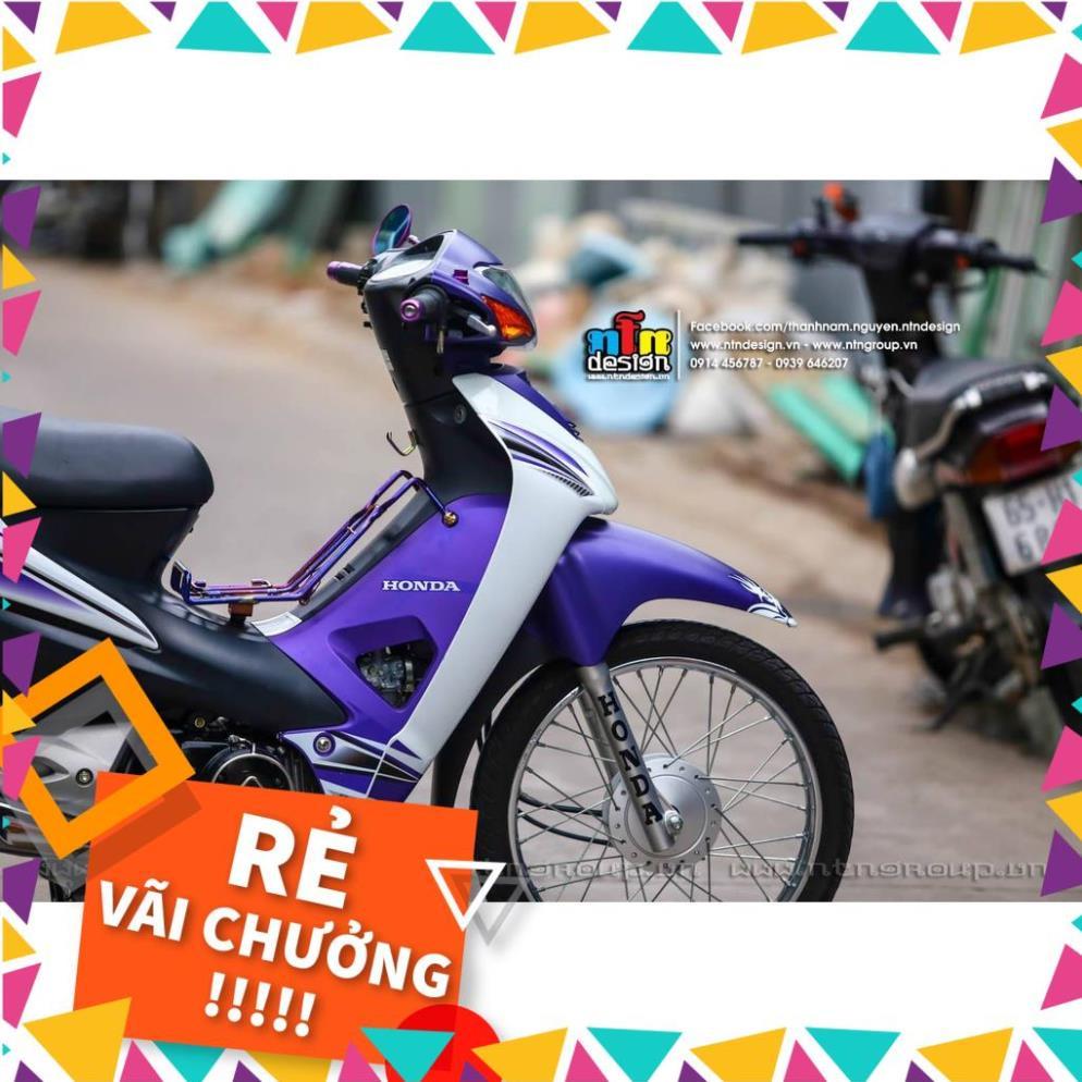 Tem Rời Wave 100 2015 Tím Trắng Chữ Alpha