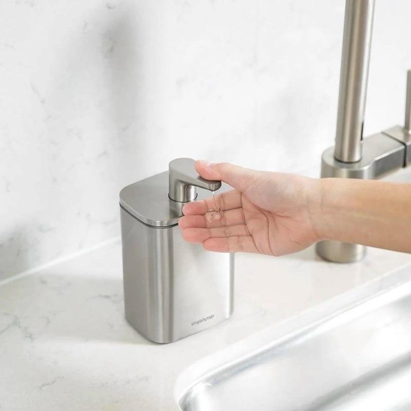 Bình chiết xà phòng full inox Simplehuman