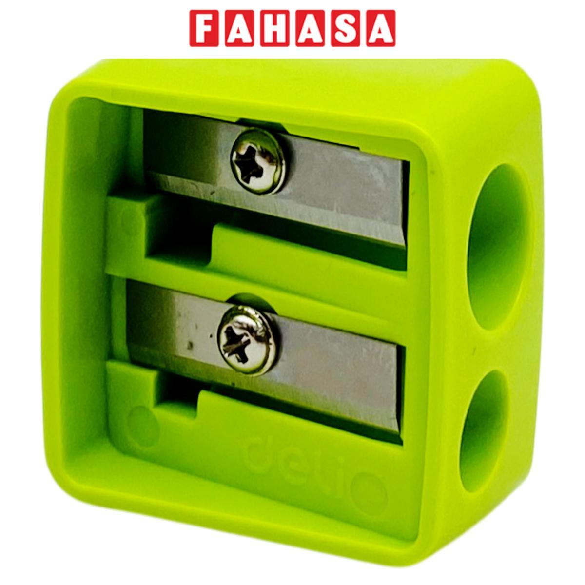 Chuốt Chì 2 Lỗ φ6.9-11 mm - Deli EH564 - Màu Xanh Lá