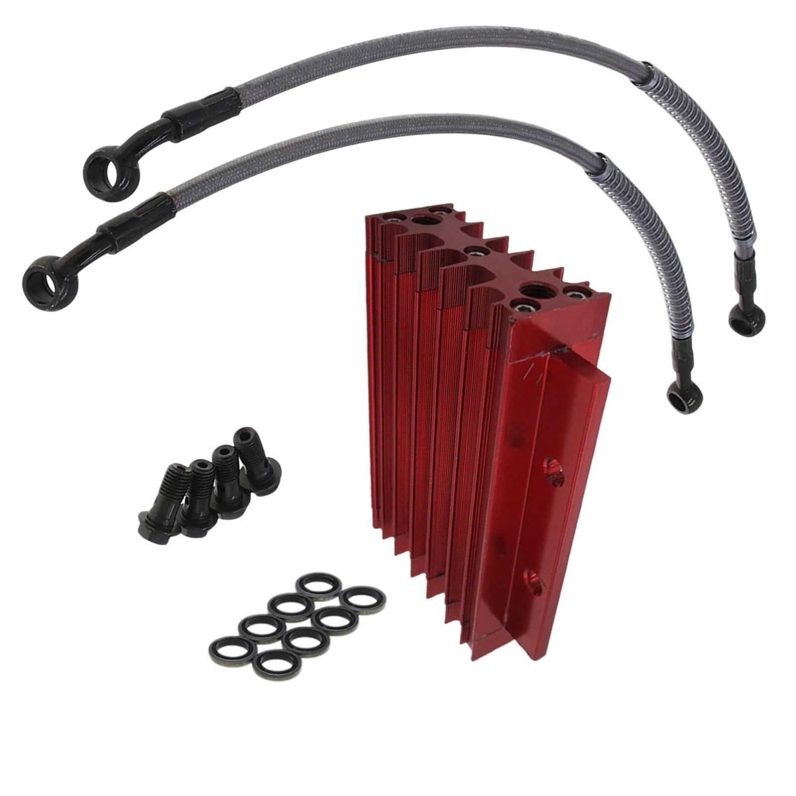 Oil Cooler, Aluminum Oil Cooler Radiator for Monkey 125cc 140cc Professional