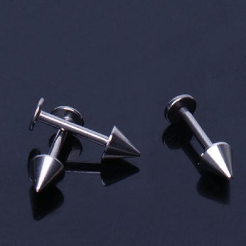10PCS Men Ladies Fashion Stainless Steel Labret Ear 16G