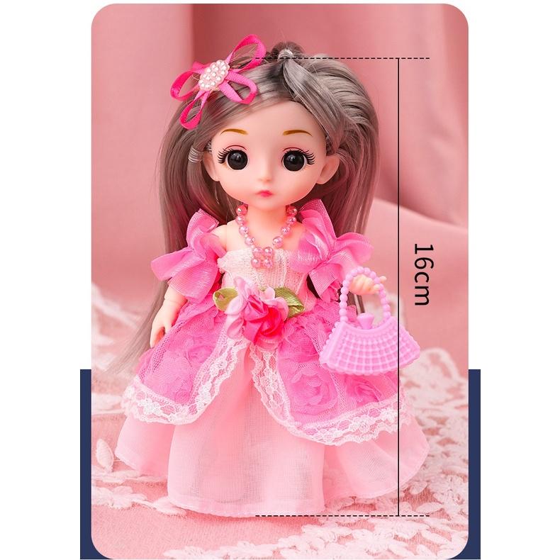 Set 4 búp bê công chúa làm quà tặng sinh nhật đáng yêu