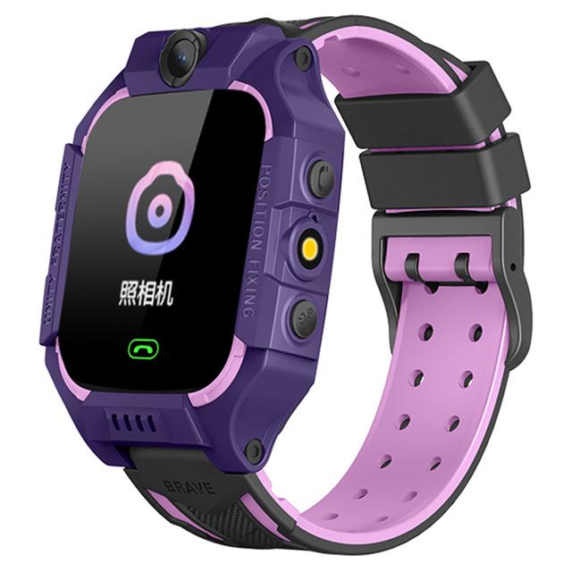 S12 Chống Thấm Nước Đồng Hồ Thông Minh Trẻ Em LBS Tracker SmartWatch Cuộc Gọi SOS Trẻ Em Chống Lạc Màn Hình Cho Bé Đồng Hồ Đeo Tay Cho Bé Trai Bé Gái