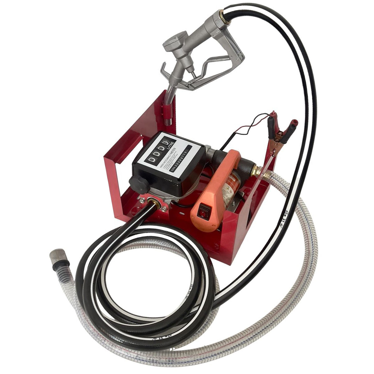 Máy Bơm Dầu Diesel SL-011 220V 12V 24V đo lưu lượng - Hàng nhập khẩu