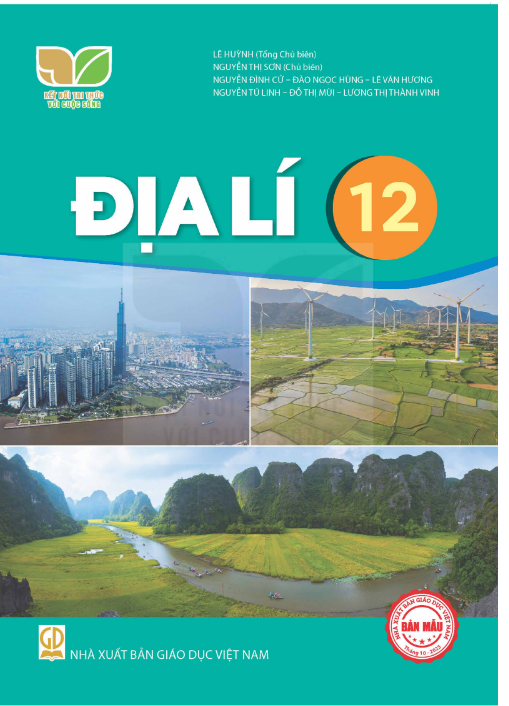 Sách giáo khoa Địa Lí 12- Kết Nối Tri Thức Với Cuộc Sống (Kèm Nilon bọc Sách)