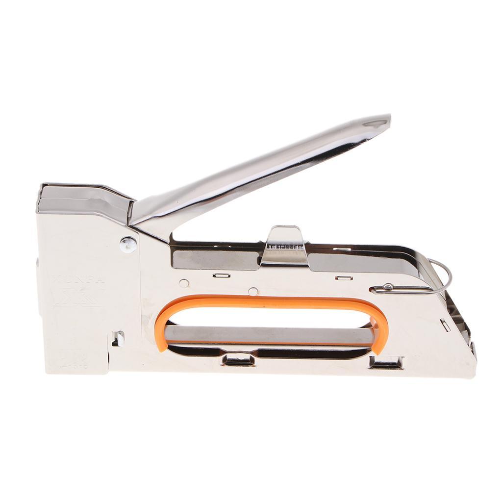 Manual Stapler Hand Tool for Door/T/U Type And Windows, Billboards