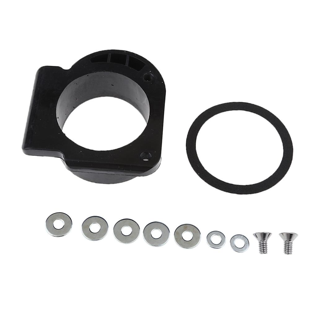 62mm Inner Dia. Air Filter Intake Adapter Interface with Mounting Accessories for  Warrior