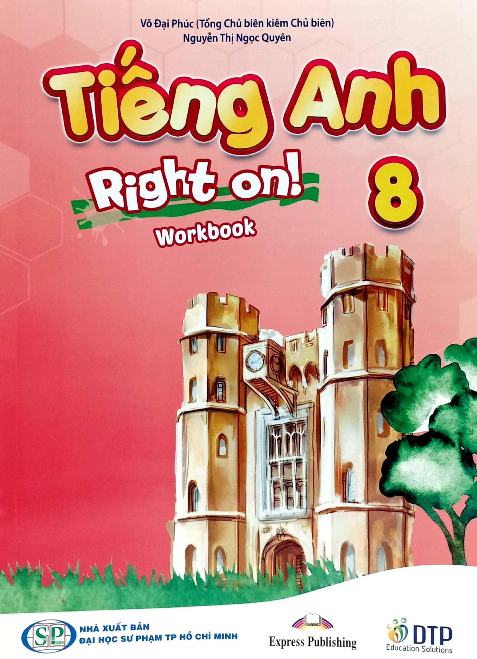 Tiếng Anh 8 Right On - Workbook (2023)