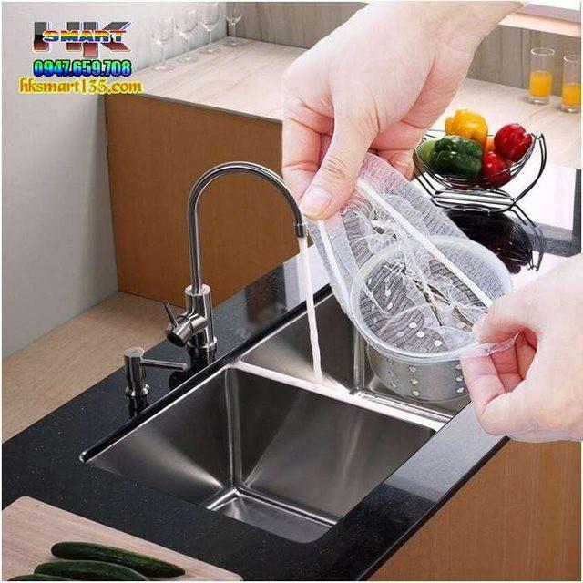 100 Túi Lọc Rác Bồn Rửa Chén Bát️️-Sản Phẩm Siêu Cao Cấp