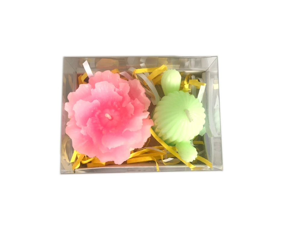 Bộ Gift Set Nến Thiên Thần, Đến Từ Thương Hiệu R2D  Làm Từ Sáp Cọ, Sáp Đậu Nành, Dầu Dừa Dùng Trang Trí Làm Qùa Tặng Decor