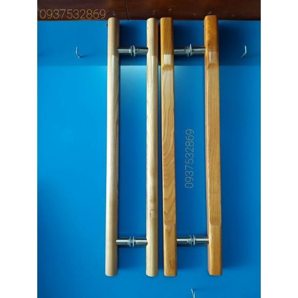 Tay nắm gỗ cửa nhôm