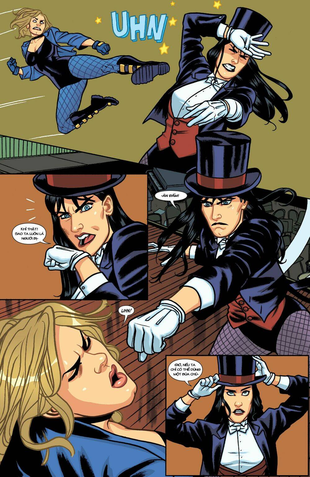 black canary and zatanna - bloodspell chapter 3 33
