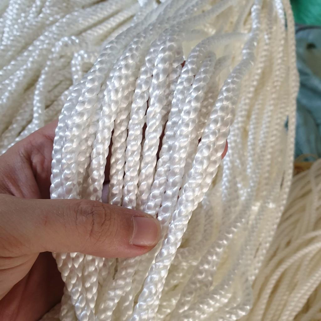 Dây dù se bóng, dây dù chịu lực đường kính 2mm 3mm 4mm 5mm 8mm