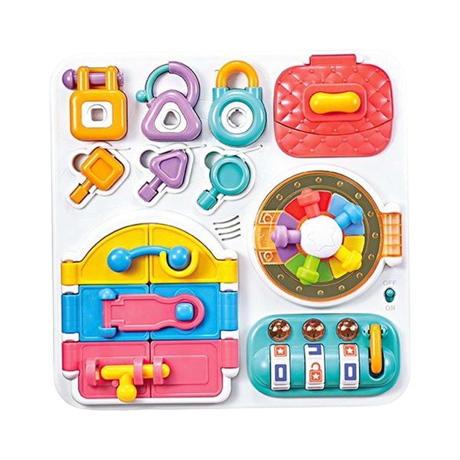 Busy Board for Boy and Girl Birthday Gifts Toddlers