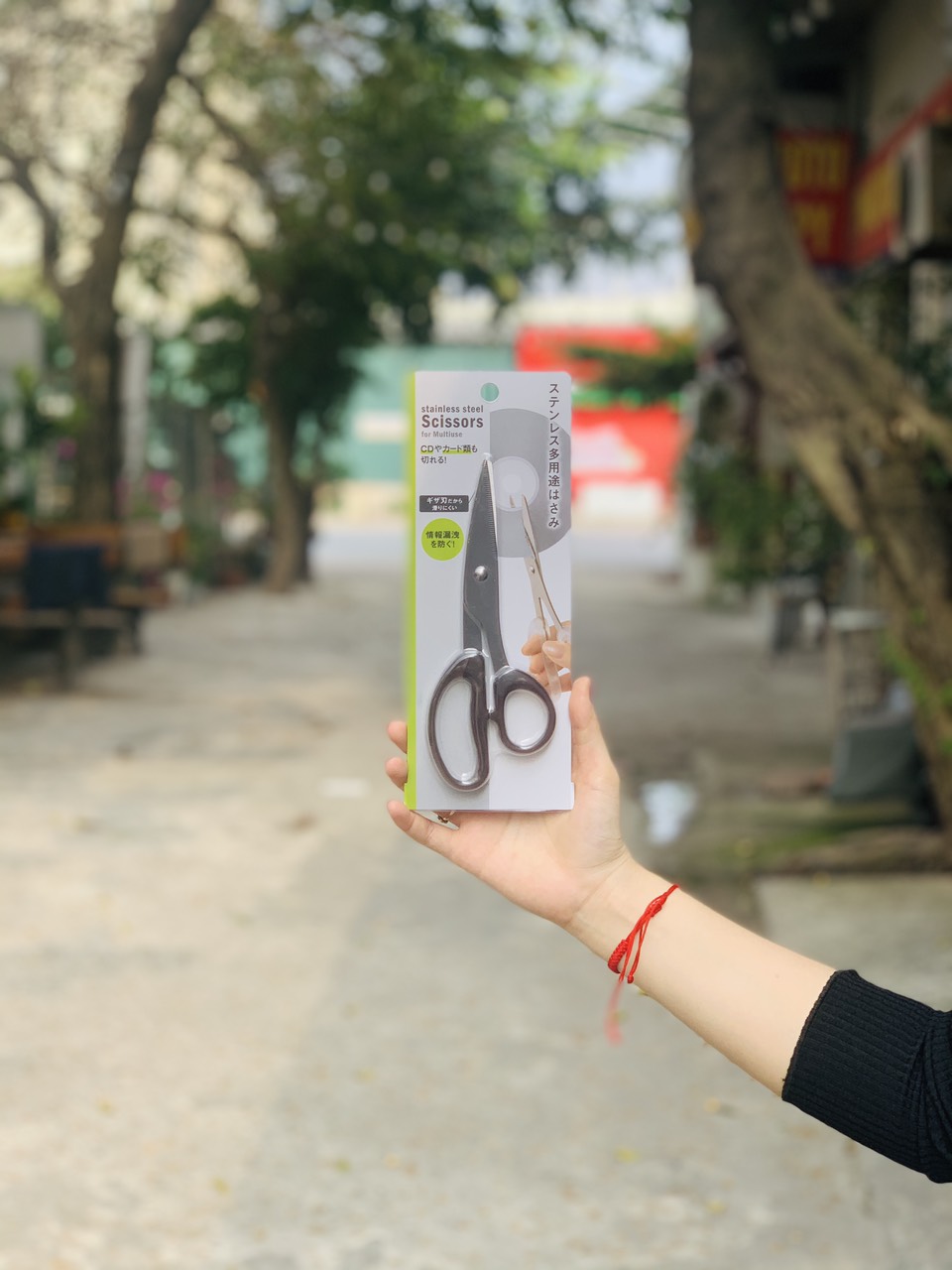 Kéo cắt văn phòng cao cấp Nhật Bản Echo Metal 18cm