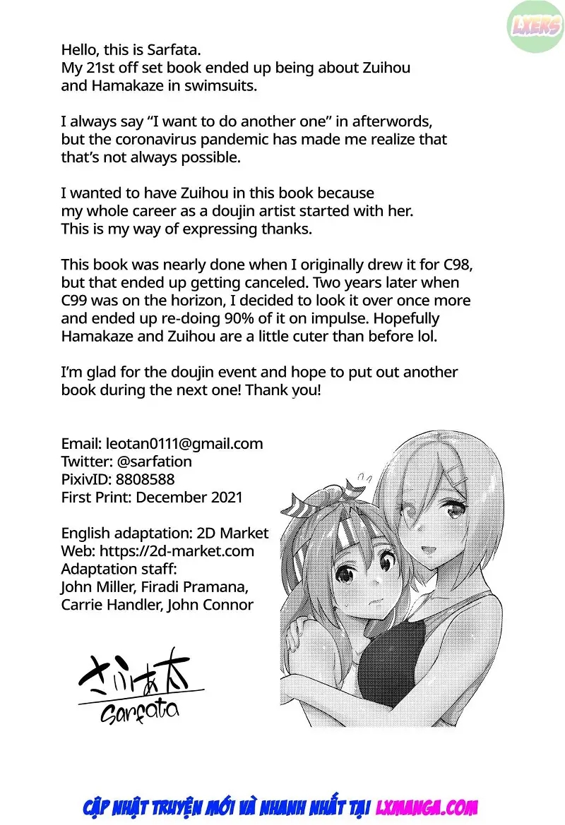 zuihou và hamakaza thi bơi lội chapter 1 25