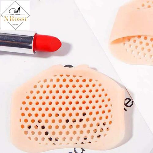 Lót giày silicone tổ ong đệm êm lòng bàn chân phía trước
