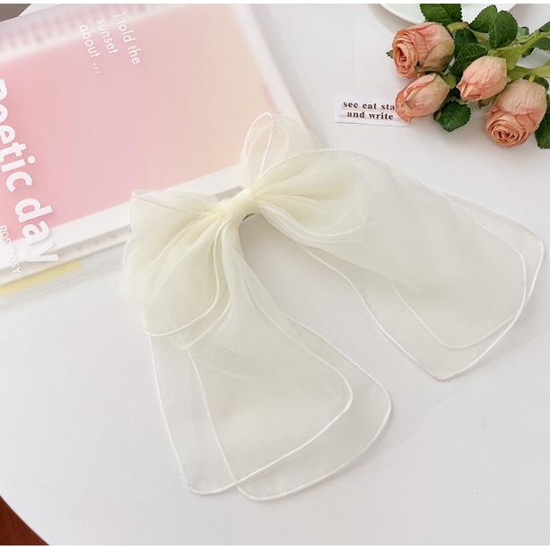 Dây cột tóc nơ dễ thương