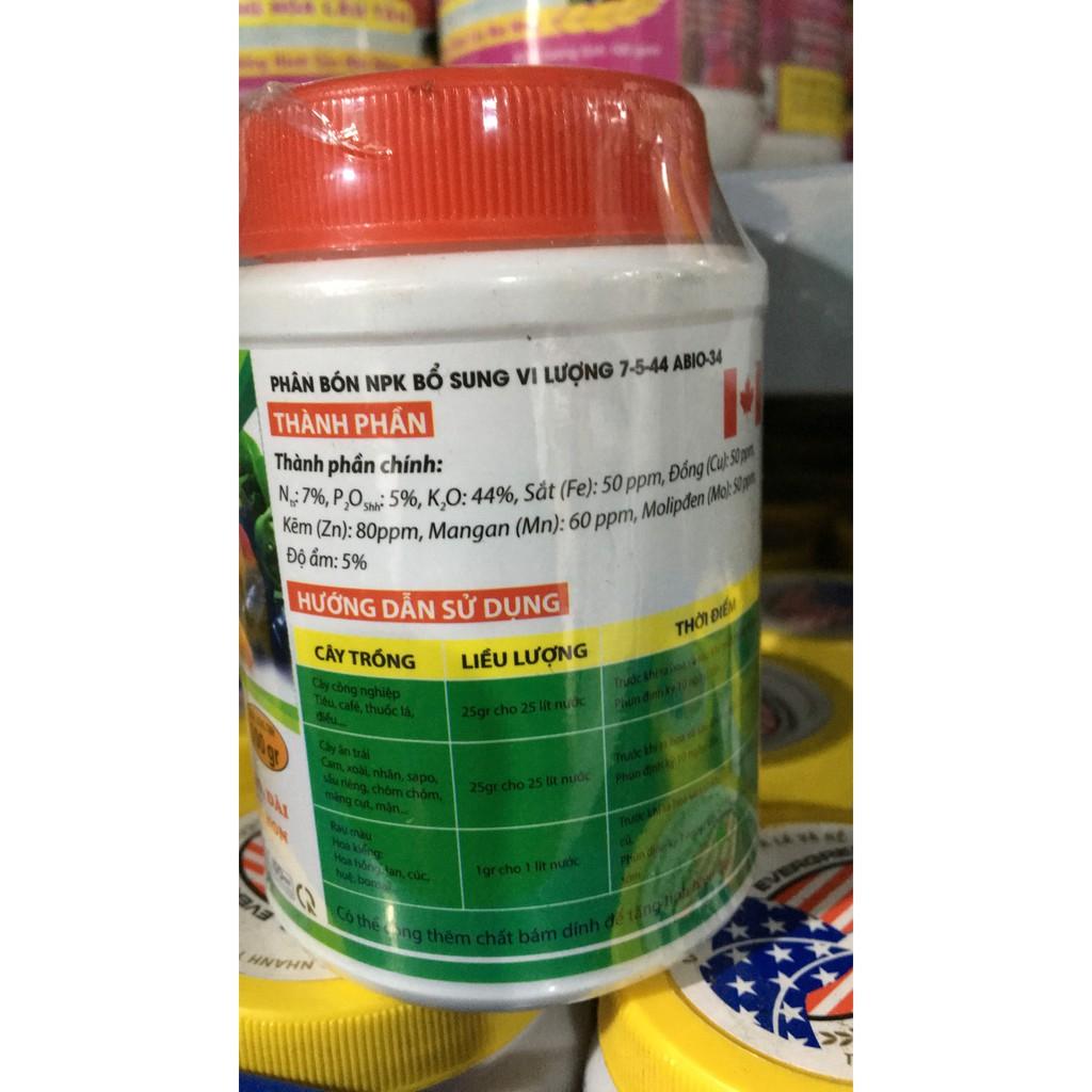 Phân bón SuperKali dành cho hoa lan cây cảnh 100g