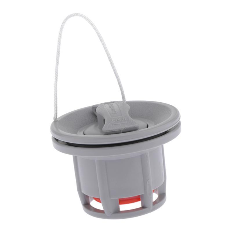 Rubber Boat Kayak Surfboard  Inflatable Boat Air Valve Plug Gray