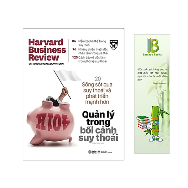 Hbr On - Quản Lý Trong Bối Cảnh Suy Thoái Tặng Kèm Bookmark Bamboo Books