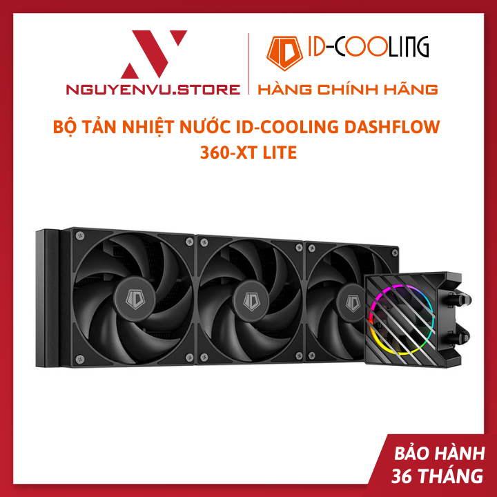 BỘ TẢN NHIỆT NƯỚC ID-COOLING DASHFLOW  360-XT LITE/ 360-XT LITE WHITE - Hàng Chính Hãng