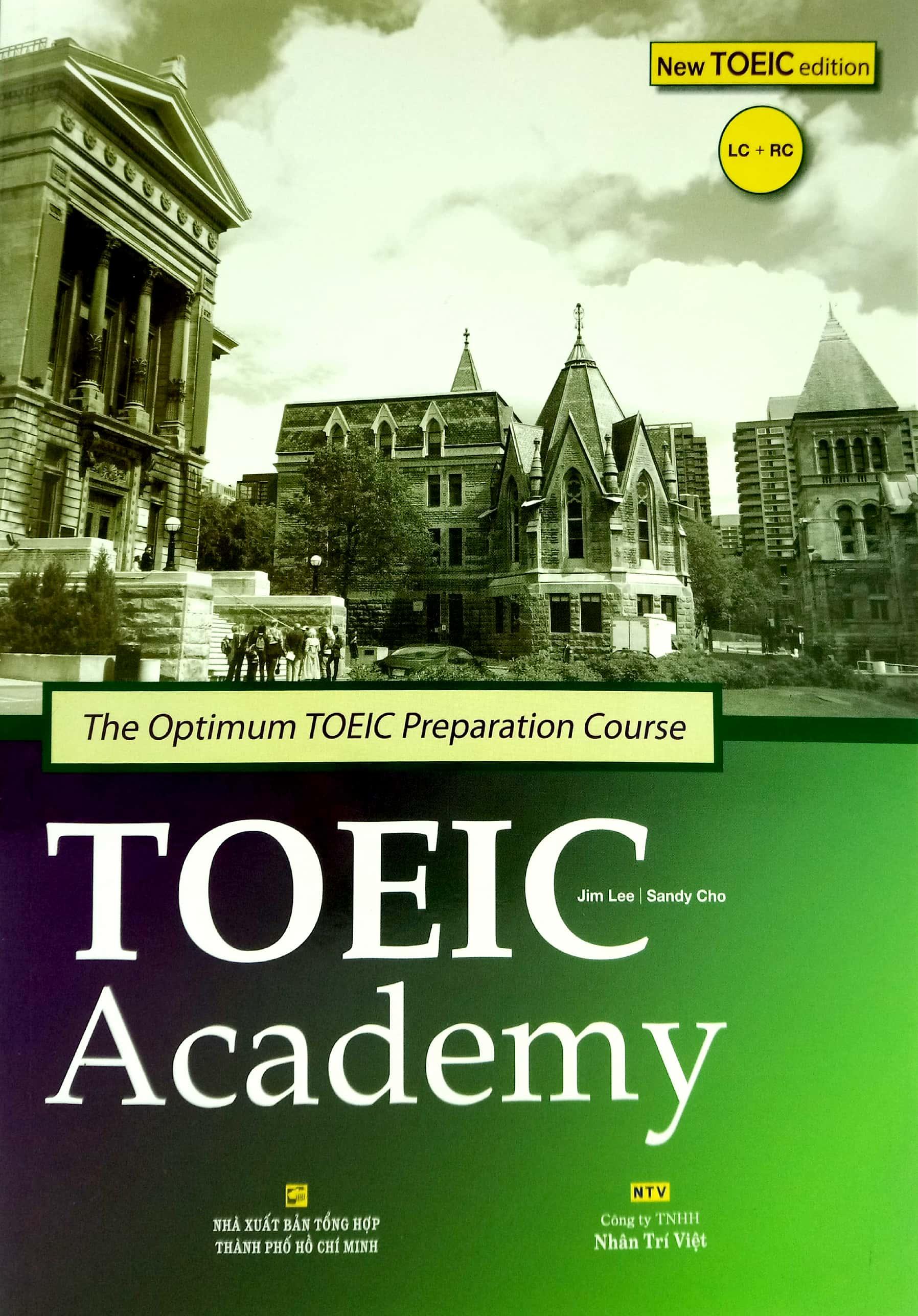 Sách TOEIC Academy Kèm CD