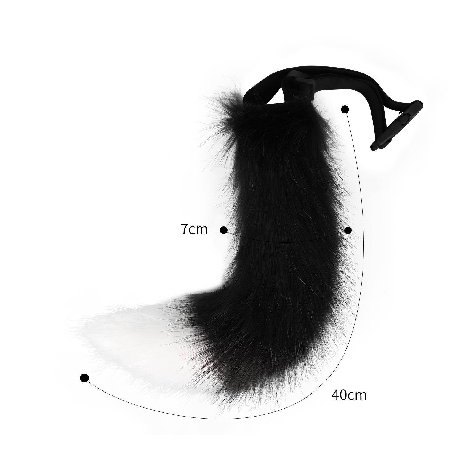 Ears and Tail Headdress Costume Accessories Lolita Cosplay Cat Ear Faux Gifts Ears Hair Clip Hair Hoop for Dance Performance Prom Kids