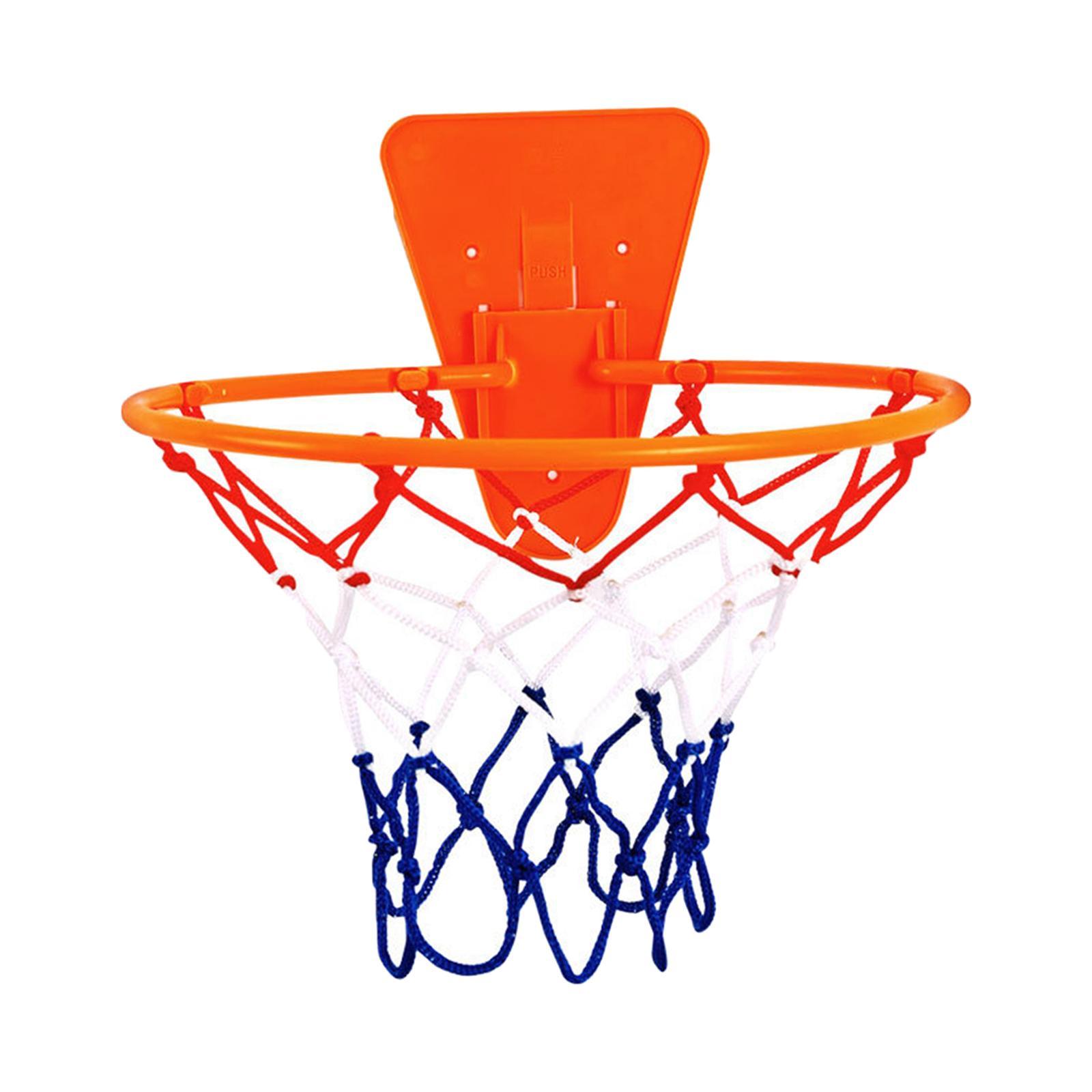 Mini Basketball Hoop Wall Frame Stand Basketball Game Accessory Kids Basketball Hoop Indoor for Home Bedroom Living Room Door