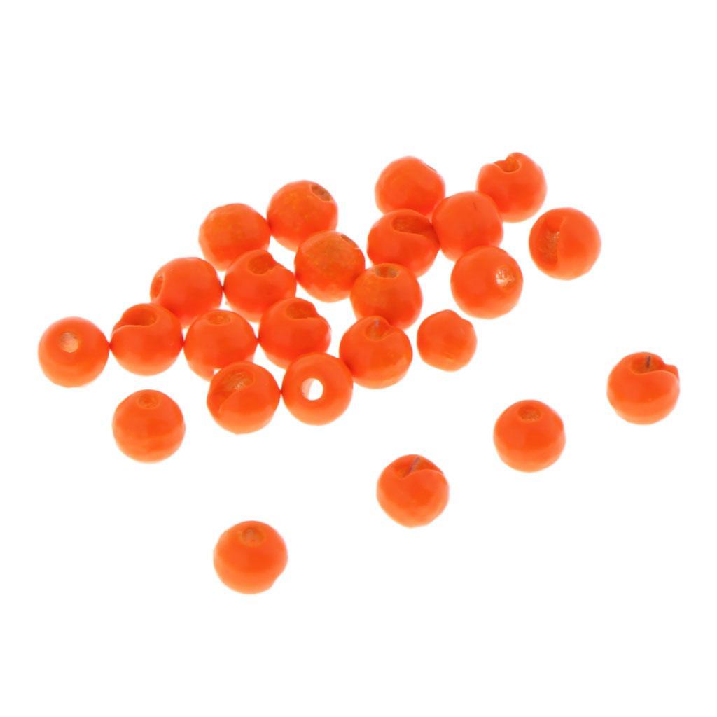 25pcs Slotted Tungsten Fly Tying Beads DIY Fly Tying Materials 2.5mm