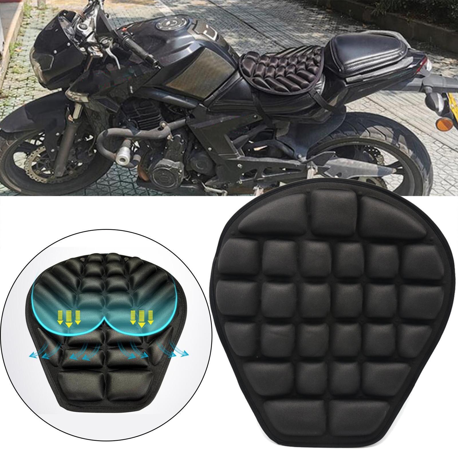 Non Slip 3D Motorcycle Seat Cushion Universal Pad Long Riding 1st Generation