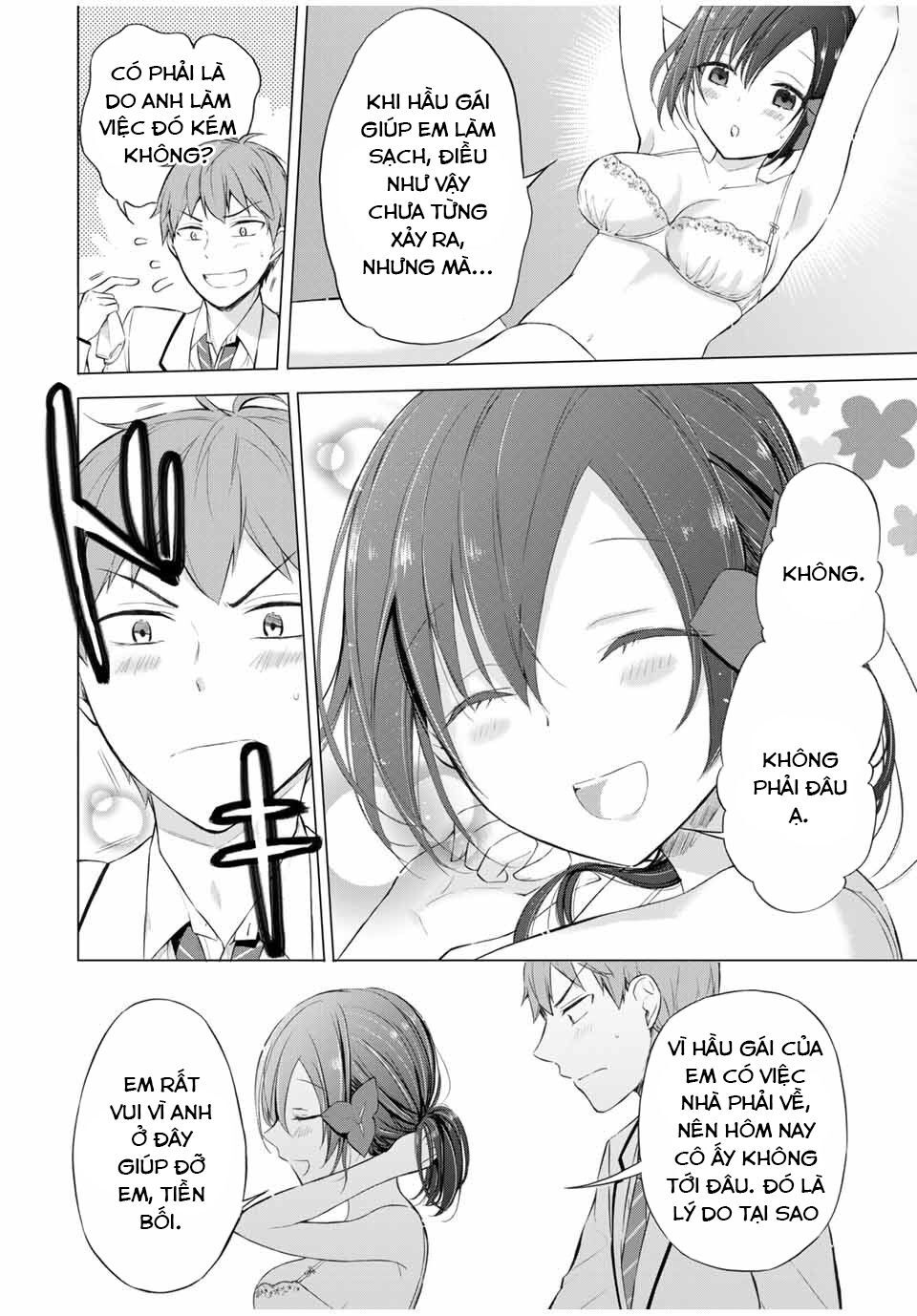 the student council president solves everything on the bed chapter 5.1 8